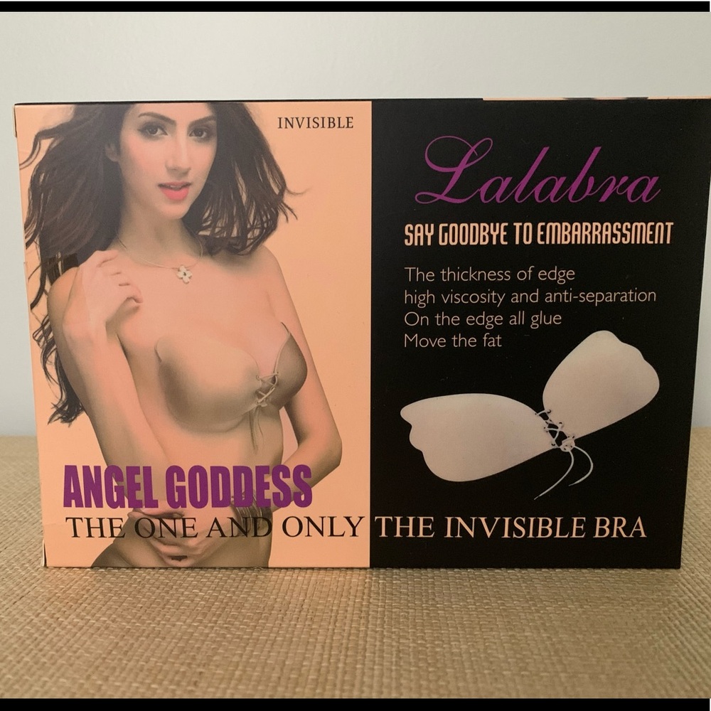 Backless, Strapless, Push-up Bra